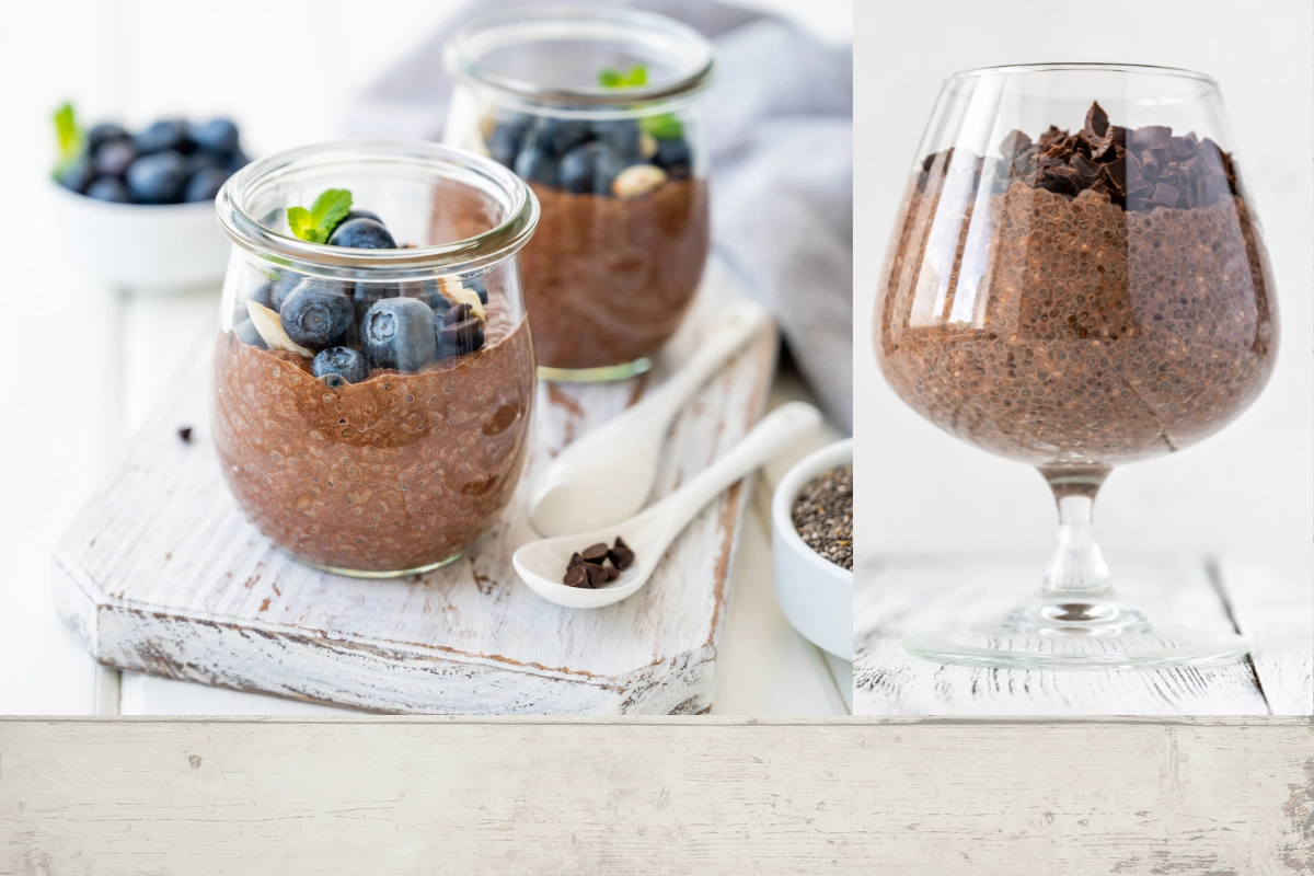 chocolate chia pudding